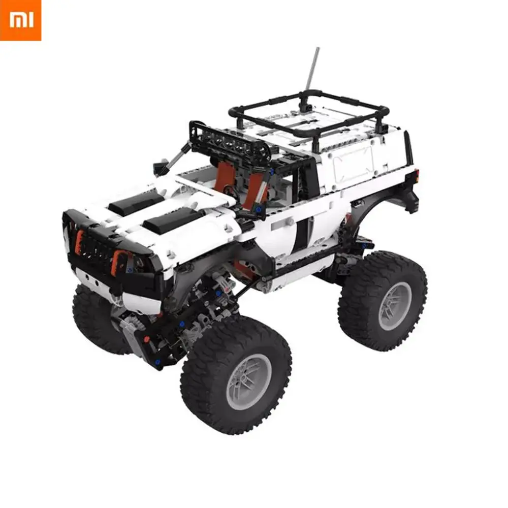 

Original Xiaomi mi Remote control off-road 4WD Smart Truck Building Blocks Bricks car Toy For Children kids gift