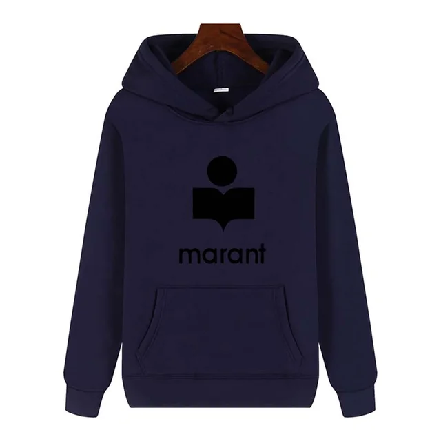 Oversized Women's Marant Sweatshirt Print Hoodie Casual Long Sleeve Women's Sportswear Top Casual Pullover Sweatshirt Women 10