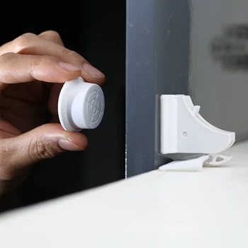 

Magnetic Child Lock Baby Safety Protection Cabinet Door Lock Kids Drawer Locker Security Invisible Locks