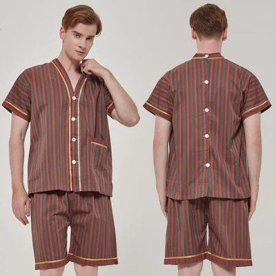 100% Cotton Pajamas Sets Women Soft Plus Size Fashion Men Sleepwear Suit 2PCS Sexy Summer Spring Home Couple Lounge Couples
