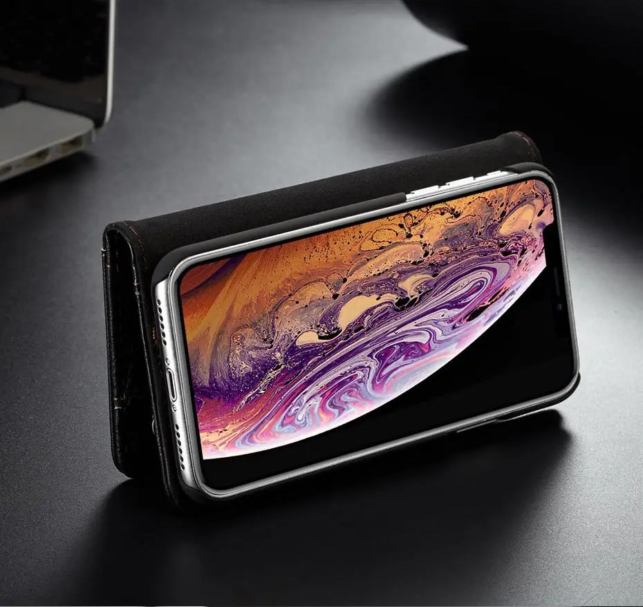 Чехол-бумажник из искусственной кожи в стиле ретро чехол для iPhone 5 5S SE 6 6s 7 8 plus, чехол для визиток, чехол-кошелек для iPhone X XS XSMax XR