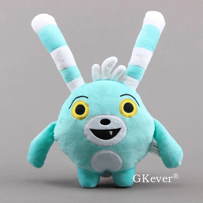 Куклы из аниме Abby Hatcher Bozzly Bunny 30 см плюшевые куклы милый синий кролик мягкие