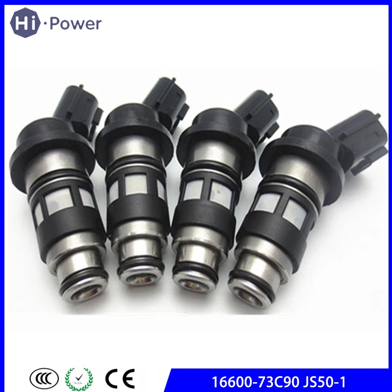 4PCS 16600-73C90 JS50-1 Injection Nozzle Injector For Nissan Primera p10 1.6 1660073C90 JS501 | Автомобили и мотоциклы