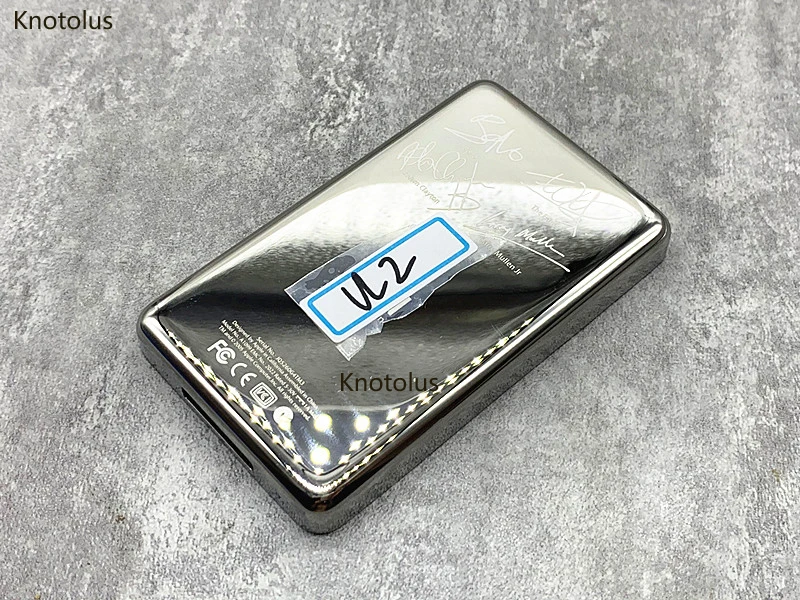 Чехол с серебристым металлическим задним корпусом Knotolus U2 для iPod 4th gen 20GB |