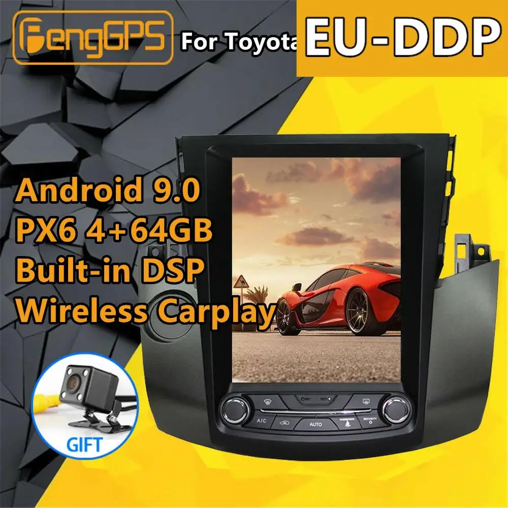 

For Toyota Rav4 Rav 4 2006 - 2012 Android Car Radio Multimedia Px6 Autoradio Gps Navigation Head Unit No Dvd Player Audio