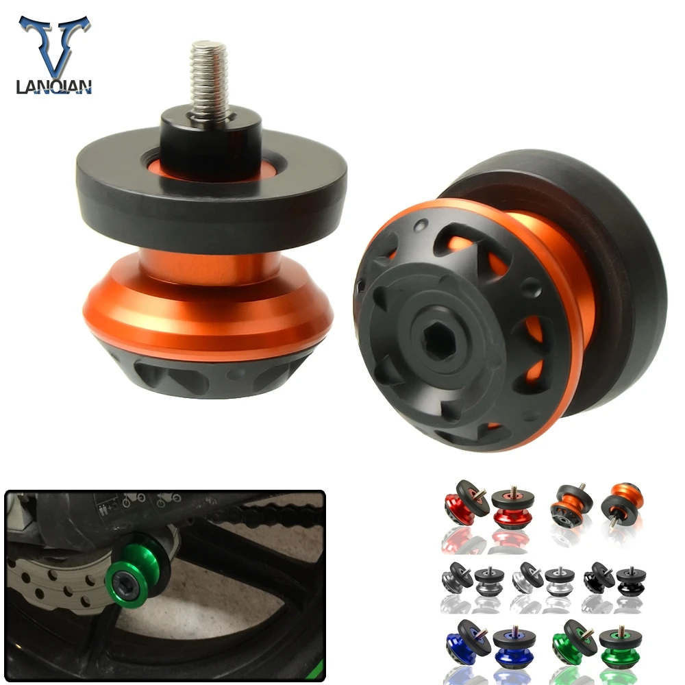 

Motorcycle Stand Swingarm Spools Slider Stand Screw 6MM 8MM 10MM For tmax cb650r ducati monster vespa px ninja 300 nmax nc750x