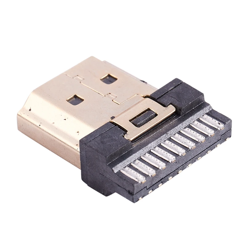 5 шт. HDMI Male 19 Pins A Type Разъем под пайку замена на окончание ремонта|Вилки с розеткой| |