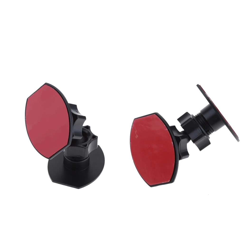 Pair Universal 360 Degree Rotating Bracket Car Phone Holder Adhesive Mount Stand Bracket