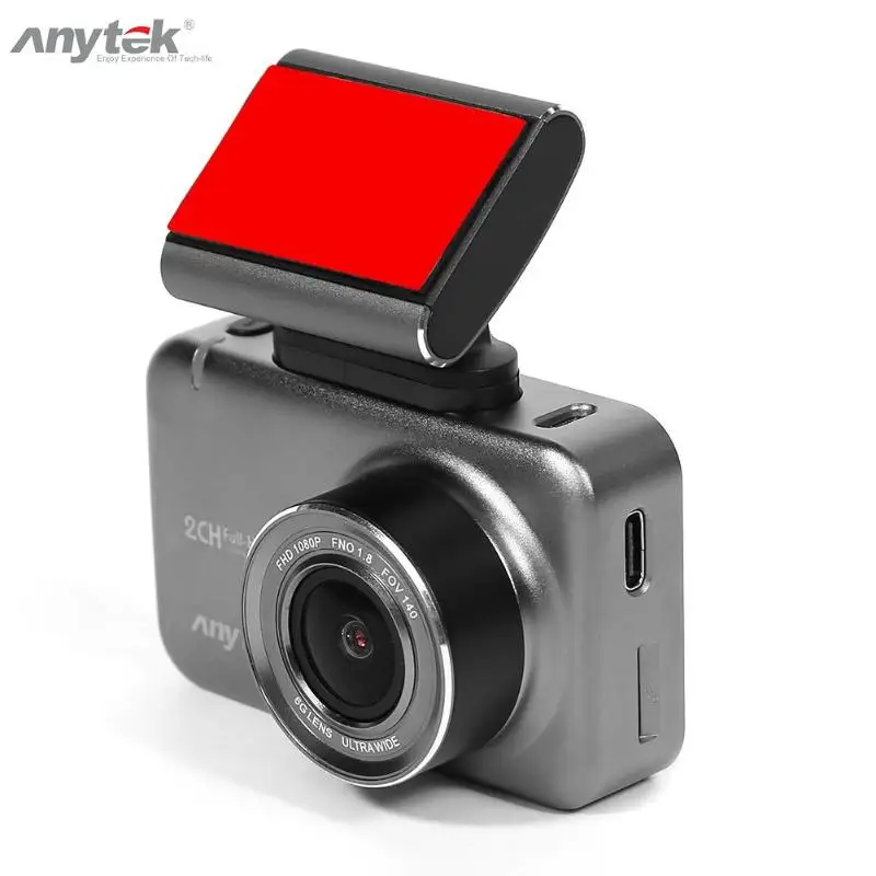 Anytek Z1 1080p HD Автомобильная dvr камера 2,35 дюймов сенсорный экран двойной объектив видеорегистратор