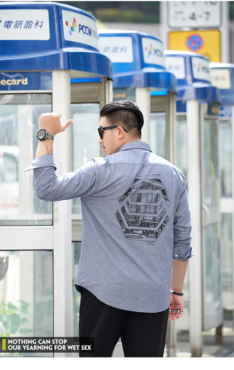 GXXH 5XL 6XL 7XL мужские повседневные рубашки свободного кроя больших размеров d мужские рубашки с длинным рукавом Плюс Размер повседневные хлопковые рубашки мужские 140 кг