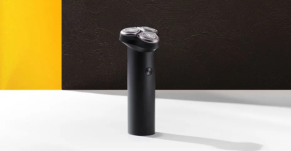 Original Xiaomi Mijia Electric Shaver S300 Black 3D Floating Veneer Double Cutter Head IPX7 Waterproof Type-C Charging