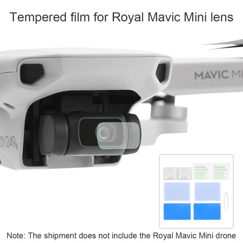 Защитная пленка для объектива камеры DJI Mavic Mini 9H защитная пленка из закаленного стекла с защитой от царапин для Mavic Mini АКСЕССУАРЫ
