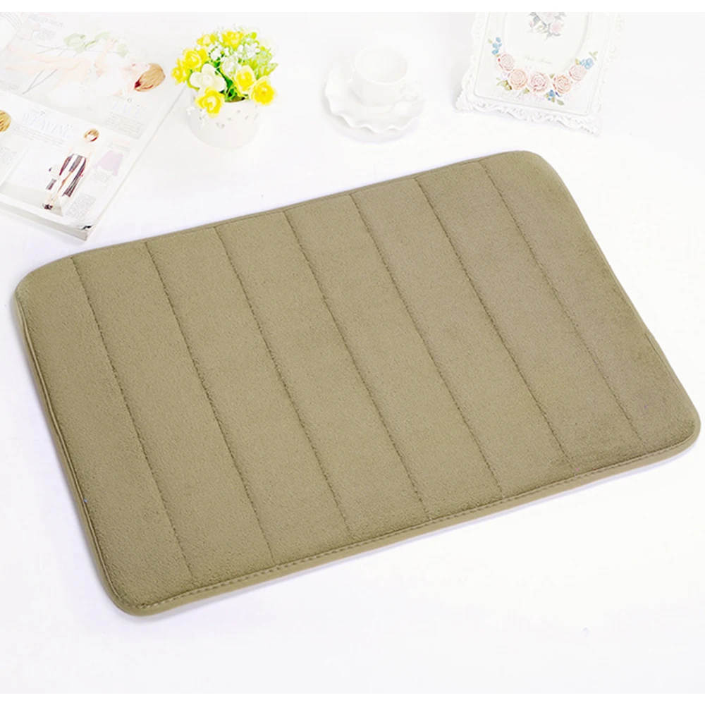 Bathroom Carpet Bath Mat Water Absorption Rug Memory Foam Bathroom Mat Set For Toilet Mat Toilet Carpet Bath Rug Bath Carpet