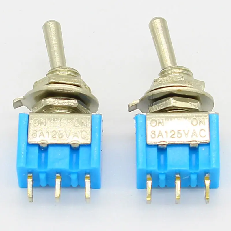 Миниатюрные тумблерные переключатели SPDT ON 6A 125 В переменного тока 5 шт.|switch switch|switch