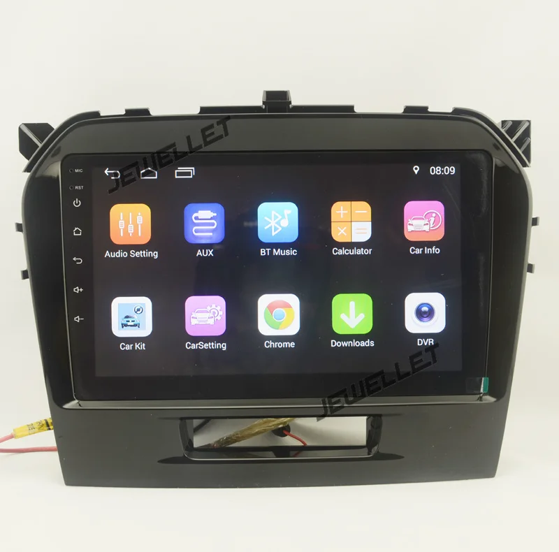 " четырехъядерный Android 8,1 Автомобильный gps Радио навигатор для Suzuki Vitara с 4G/Wifi DVR OBD mirror link 1080P