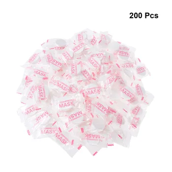

200pcs Compressed Mask DIY Capsules Cotton Candy Type for Travel Skin Care (Random Color)