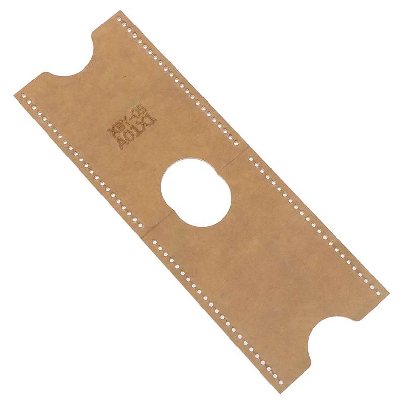 

Acrylic Clear Template Handcrafting Set DIY Craft For Leather Wallet Bag Pattern High Quality