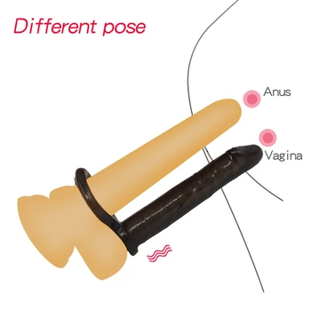 New Sex Toys For Couples Strapon Penis Vagina butt Plug Adult sex Products Double Penetration Anal Plug Dildo Vibrator ButtPlug 2