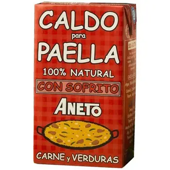 

Aneto Caldo Para Paella - Brühe Für Paella Mit Fleisch Und Gemüse, 1er Pack (1 x 1 l)