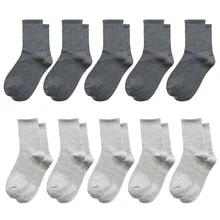 ZARE Men's Cotton Socks New Style Black Business Men Socks Soft Breathable Summer Winter for Male Plus Size A1 C42