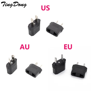 

European EU US AU Plug Adapter American China Japan US To EU Euro Travel Adapter AC Converter Power Charger Sockets Outlet
