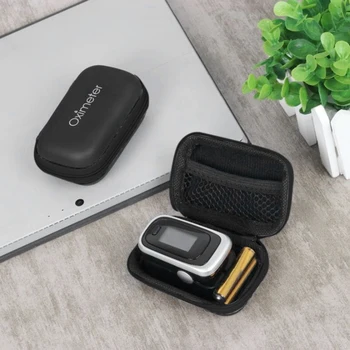 

Finger Pulse Oximeter Protective Case Portable Oximeter Storage Bag Overall Style Simple Generous Health Tools