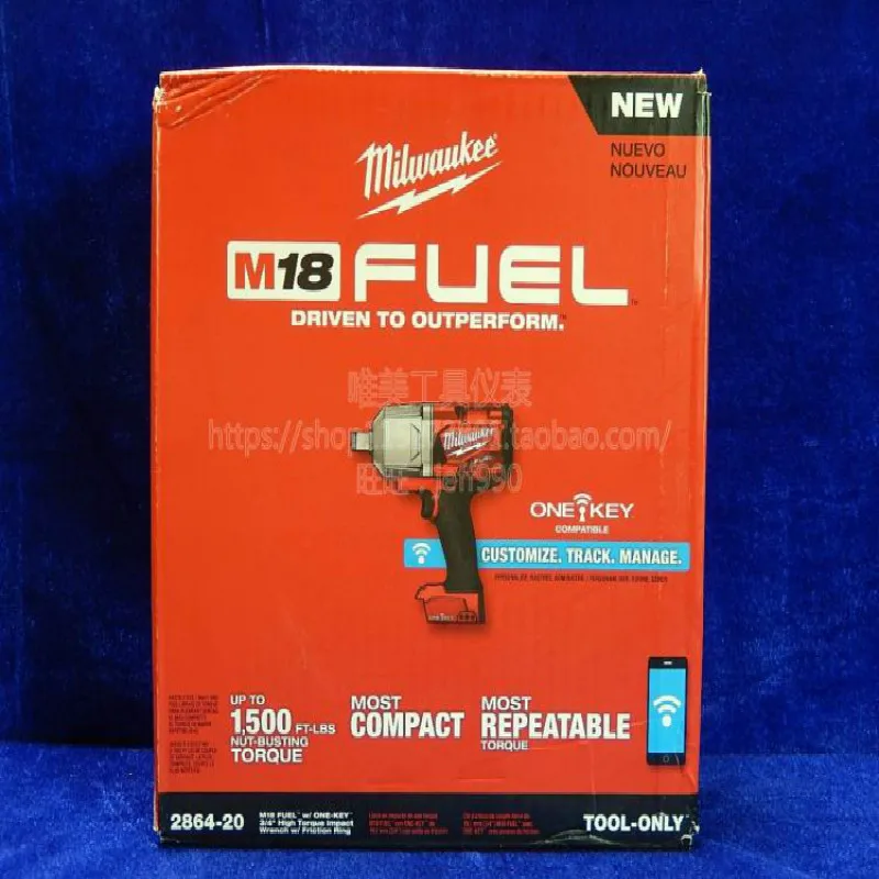 

Milwaukeemiwoqi 2864-20 18V Lithium Brushless Impact Wrench 2863 upgrade