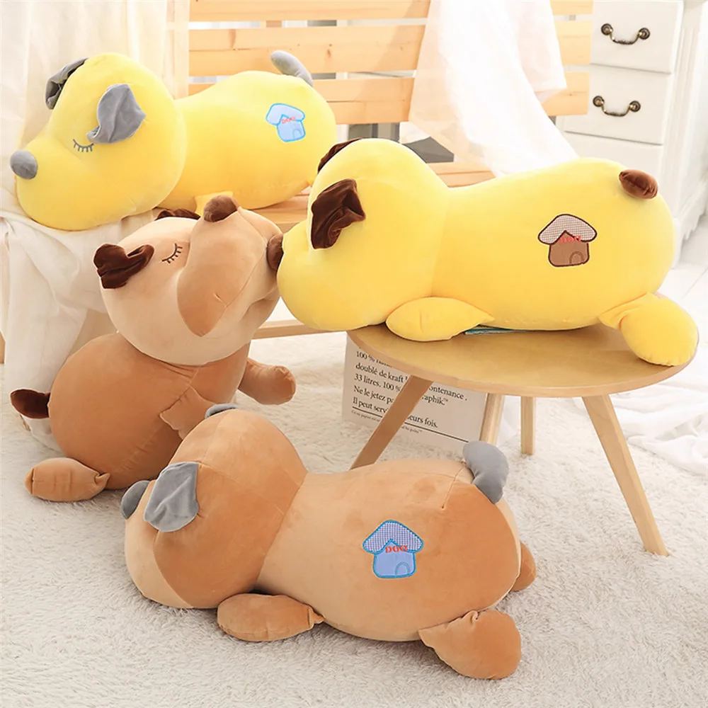 

Factory Price Direct Supply Software pa gou Plush Doll down Cotton Squinting Incense Sleep Cute Cartoon Dog Crane Machines Doll