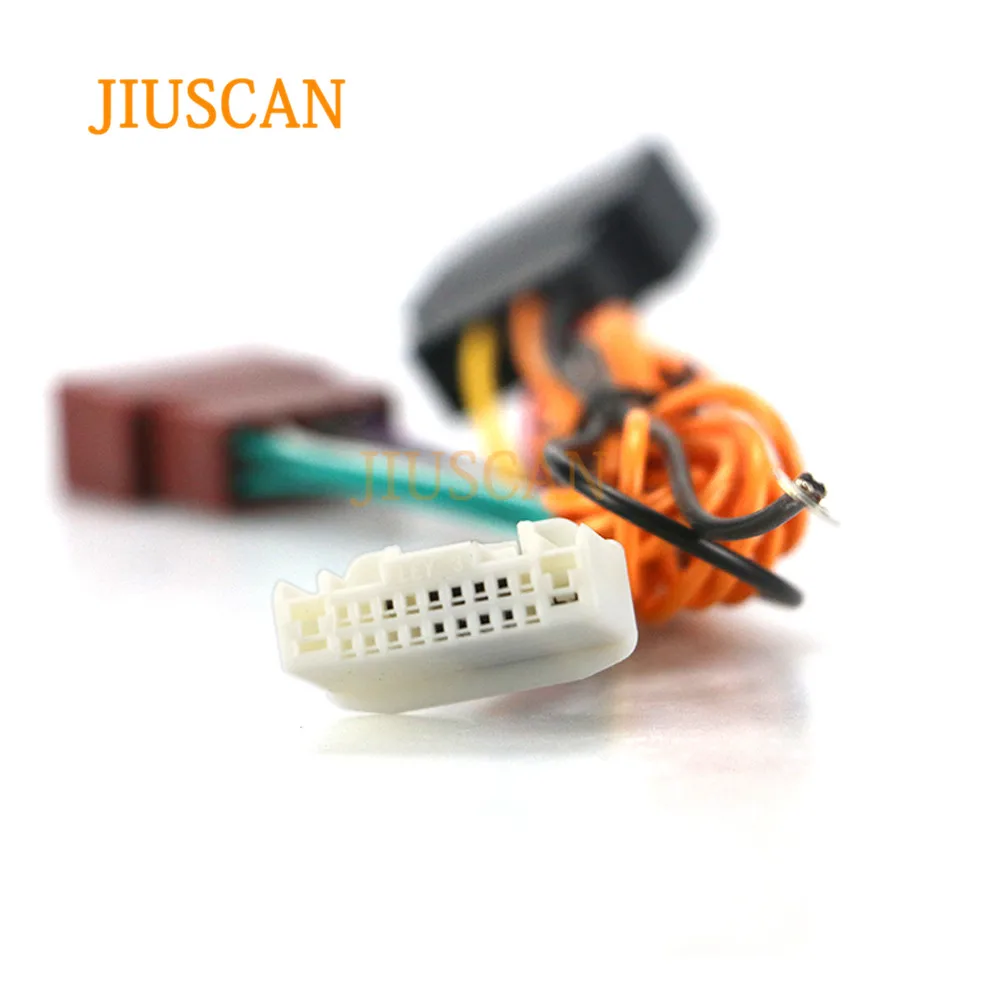 JIUSCAN 12-136 ISO радио жгут проводов адаптер разъем для NISSAN 2006+ для OPEL Movano