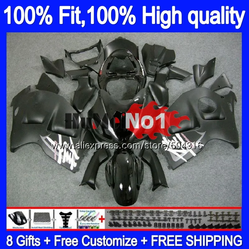 Инъекции для SUZUKI Hayabusa GSXR 1300 2008 2009 10 11 12 29MC. 217 матовый черный GSXR-1300 GSXR1300 08 09 2010 2011 2012 обтекатель