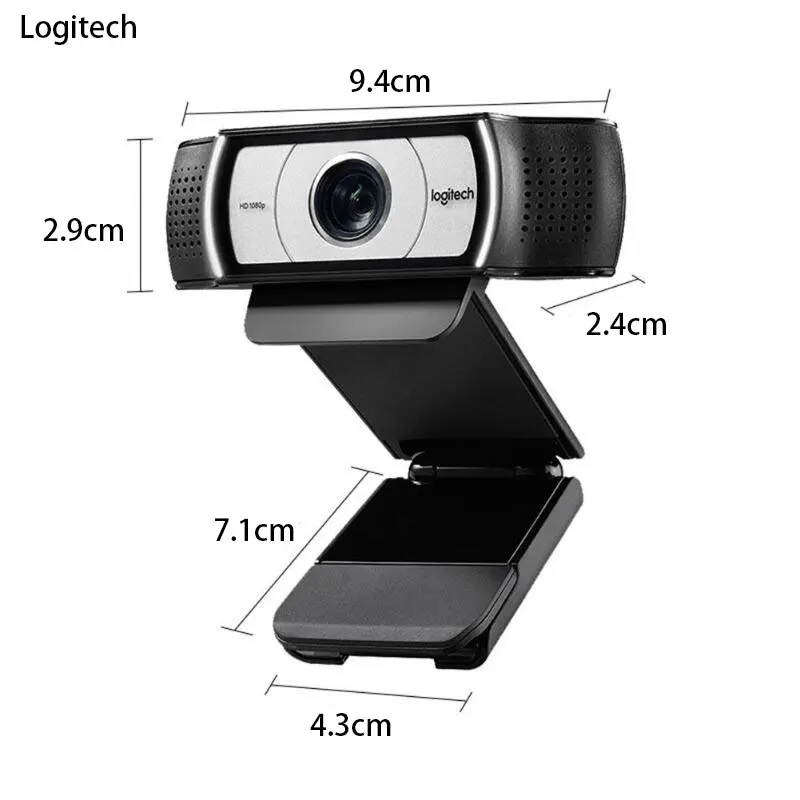 Logitech C930c 1080P Camera For Network Teaching Desktop Computer Laptop Video Conference Online Class HD Beauty Webcam pc webcam pc web camera computer camera