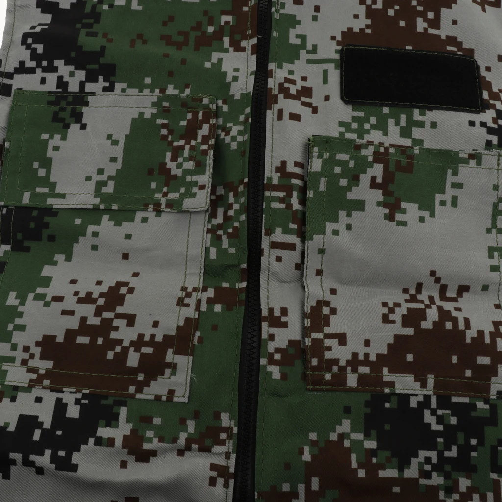 1PC CAMOUFLAGE DOG HANDLER VEST SUITABLE FOR THE PEOPLE HEIGHT 163-174CM