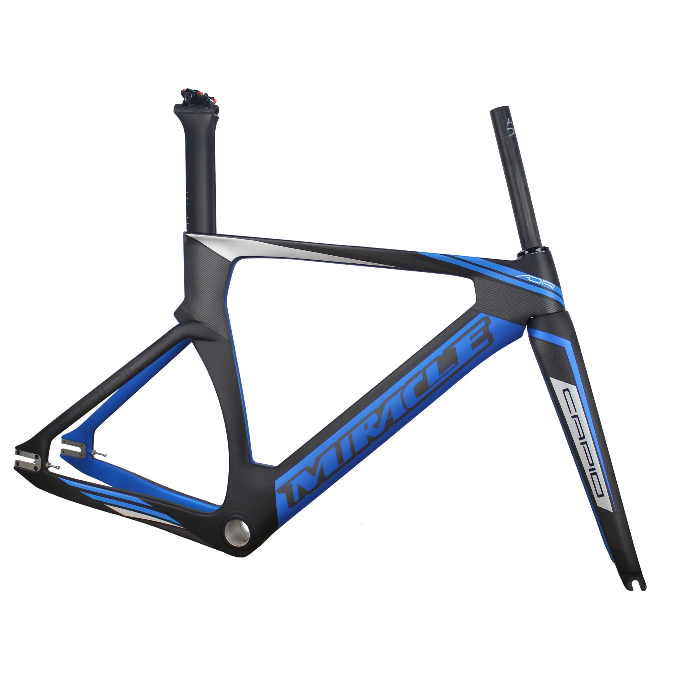 Miracle Aero track bike carbon frame 49cm fixed gear | Спорт и развлечения