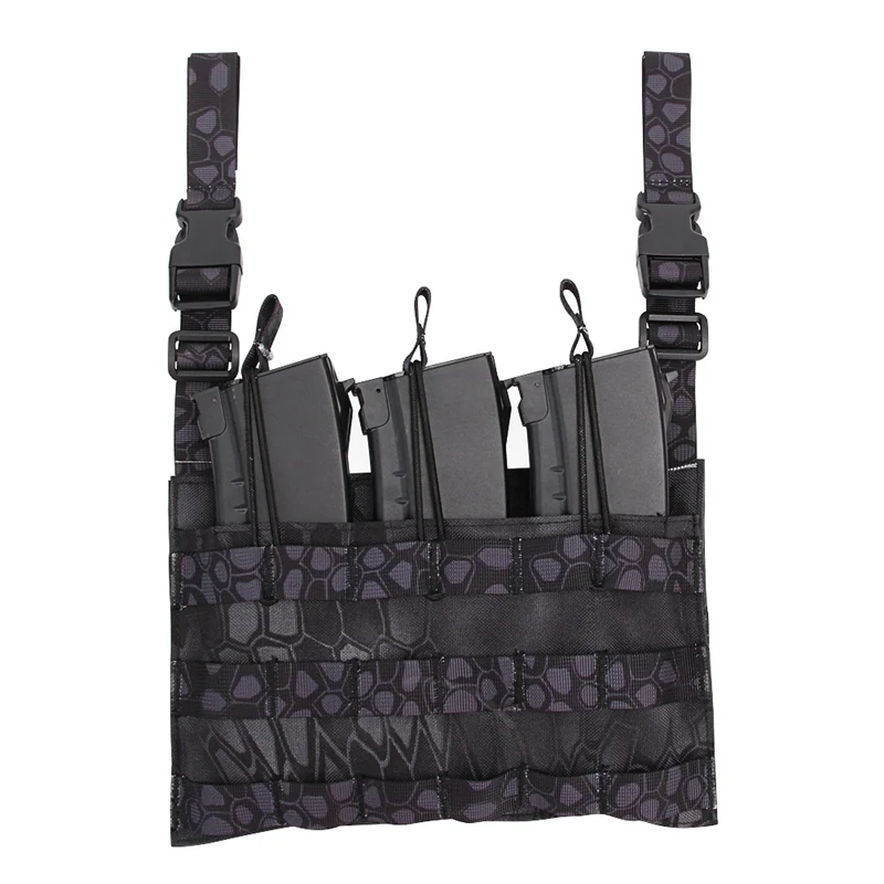 Adjustable Buckled Outdoor Accessory Bag Attachment Pouch Organizer For Vest