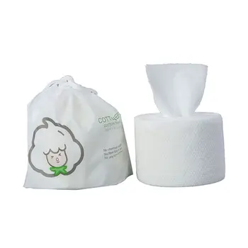 

Easy to Use Roller Cotton Wash Towel Disposable Cleaning Tissue Thickened Cotton Make-up Removing Wipes