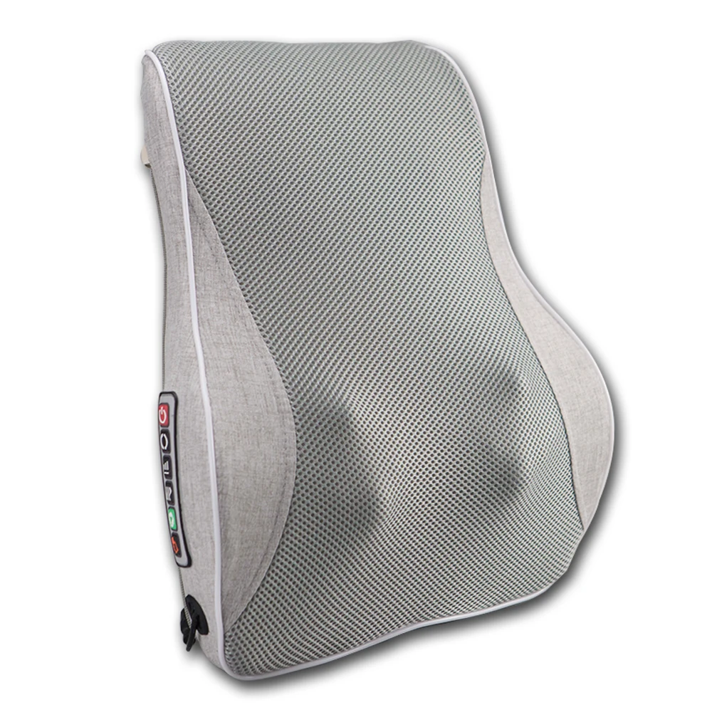 Multifunction Neck Massager Electric Massage Pillow Car and Home Therapy Back Shoulder Body Kneading Shiatsu Cervical Massager