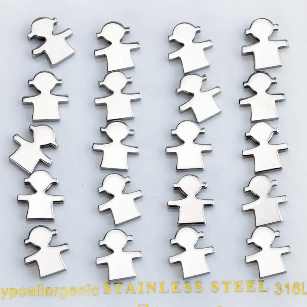 Luxukissids 10 пар/лот сердце крест маленькие шпильки Earring-101501S - Окраска металла: 102001S