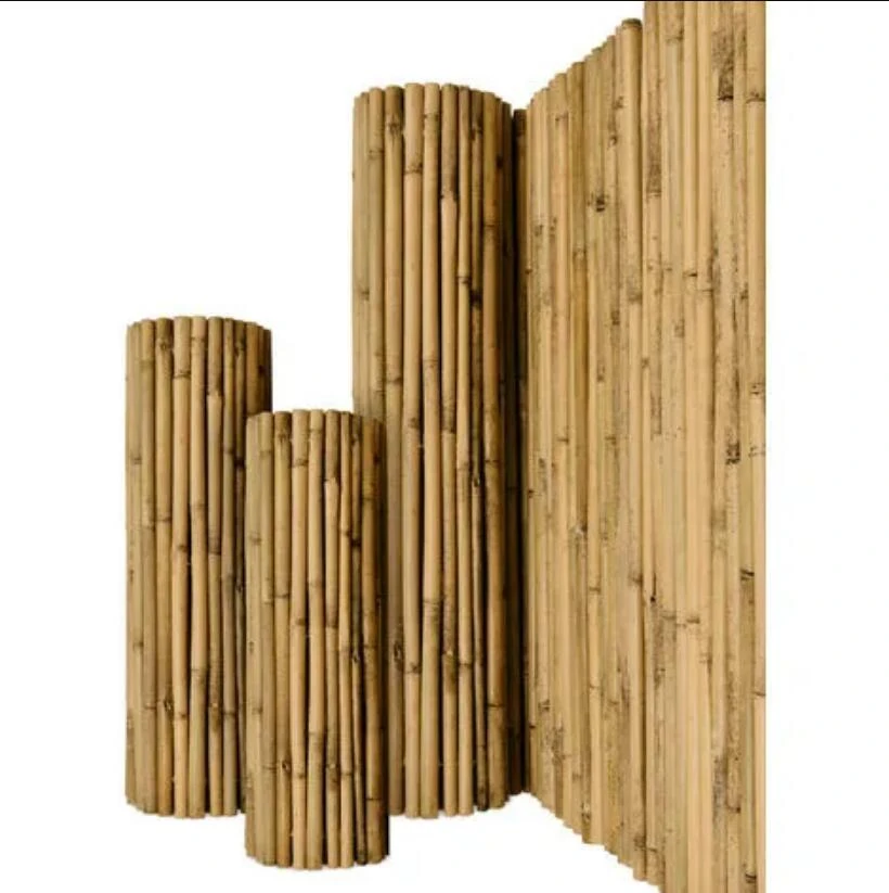 Bamboo Screen and Wind Screen Premium Bamboo Thick Reed Mat - Natural ...