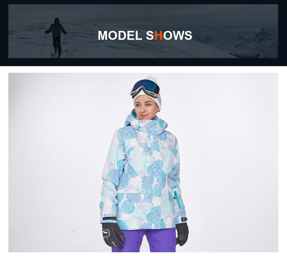 womens insulated ski jacket
