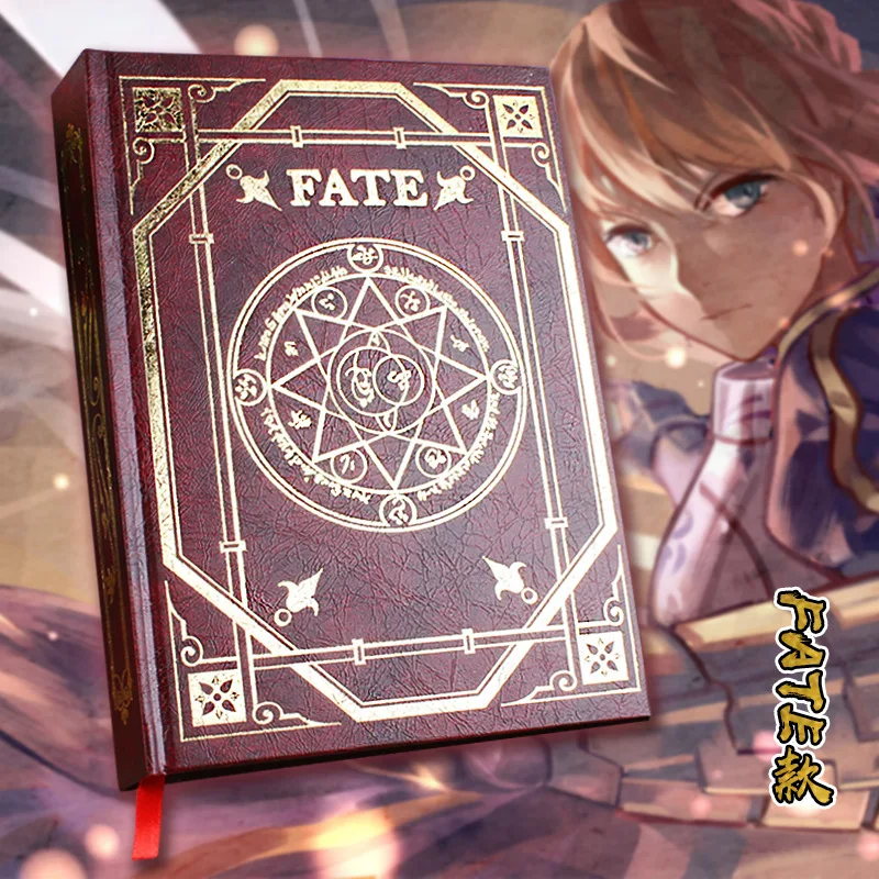 Fate/нулевой тематический блокнот Волшебная книга Deed Contract дневник путешественники написание журналов подарки аниме Pocketbook украшение для костюмированного представления