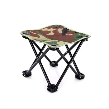 

Multifunctional Folding Stool Mazar Outdoor Folding Chair Leisure Fishing Chair Travel Portable Small Bench Train Stool