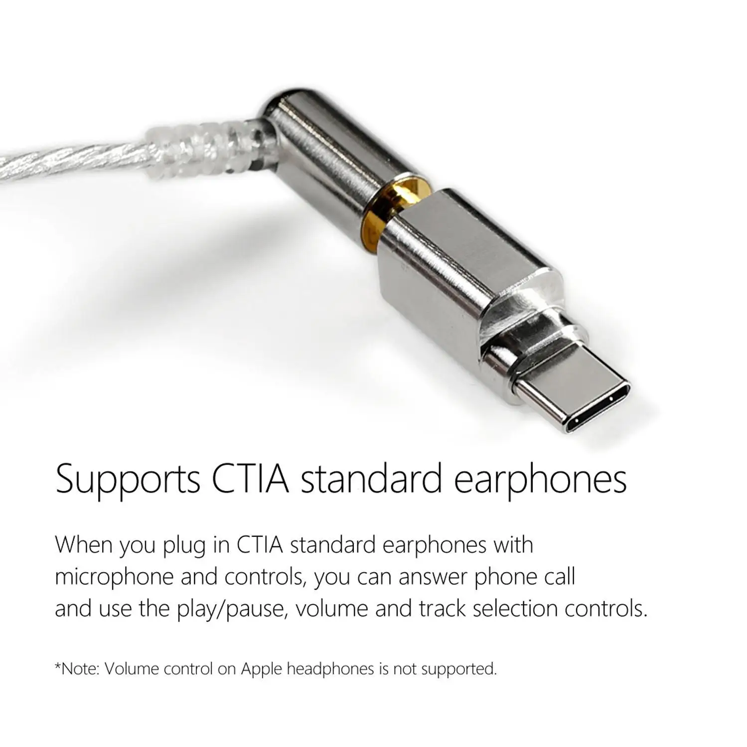 DD TC35B USB type C to Jack 3 5 Cable Adapter For Android mobile phone Huawei Xiaomi SAMSUNG etc USB C adapter for headphones
