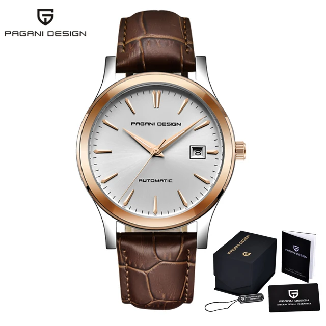 2021 Pagani Design Minimalist Classic Men's Mechanical Watch Stainless Steel Automatic Waterproof Watch Luxury Relogio Masculino 