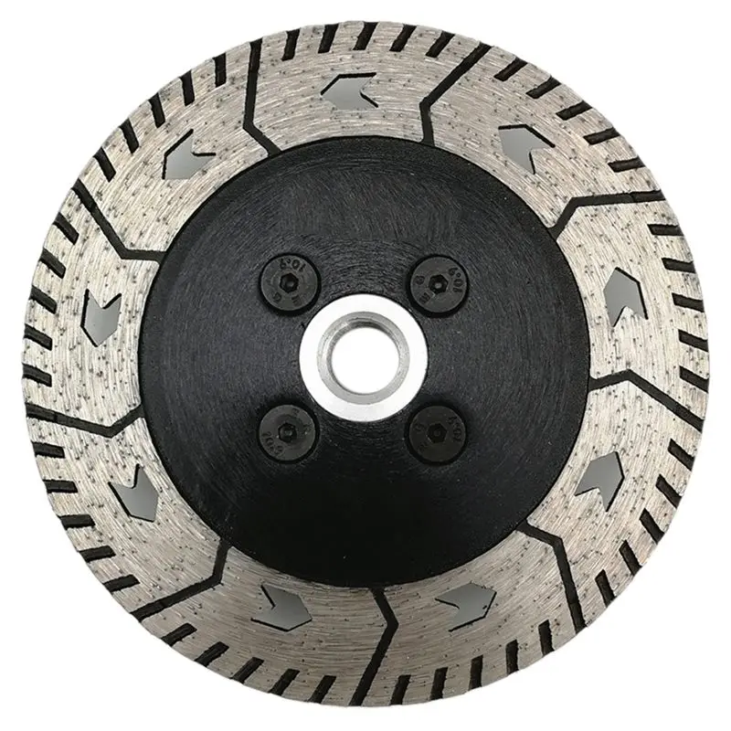 

125 x 2.8mm M14 Double-Sided Diamond Saw Blade Grinding Slice Sharp Type With Flange