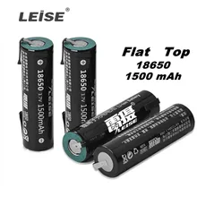 Leise 18650 1500 mah 3,7 V литий-ионная аккумуляторная батарея с сваркой никель листовые батареи для DIY power Bank