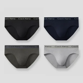 

Men's Underwear Cotton Men's Briefs C K New Plus-sized Summer Breathable Briefs Gift Set Mens Sexy Underwear Panties for Men