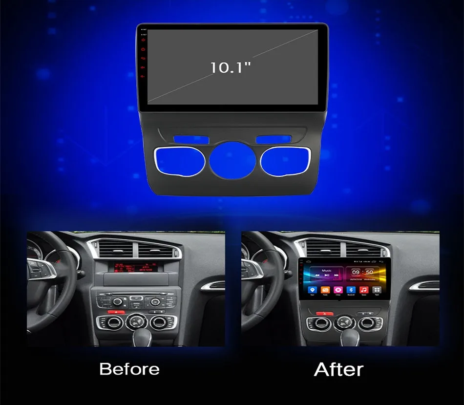 Sale RoverOne Car Multimedia Player For Citroen C4 2011 - 2018 Android 9.0 Autoradio Bluetooth Radio Stereo GPS Navigation DSP IPS 3 Sale RoverOne Car Multimedia Player For Citroen C4 2011 - 2018 Android 9.0 Autoradio Bluetooth Radio Stereo GPS Navigation DSP IPS 3