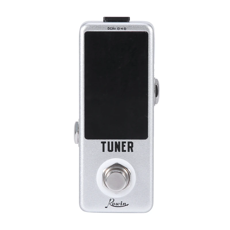 High Precision Guitar Chromatic Tuner Pedal Ture Bypass | Спорт и развлечения