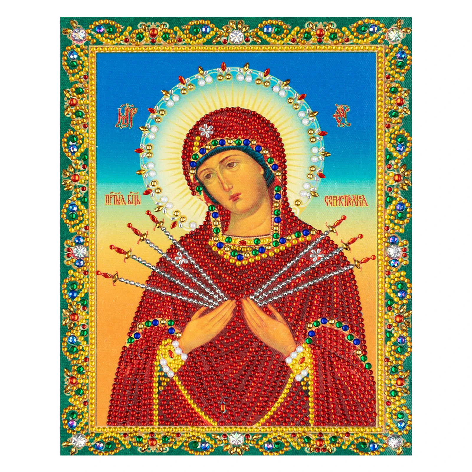 5D DIY Diamond Painting Religion Icon Diamond Embroidery Mosaic Classic Style Round Rhinestone Painting Home Decor dropshipping 