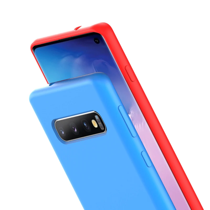 Высокое качество чехол для samsung Galaxy S10 чехол силиконовый чехол для samsung Galaxy S8 S9 S10 плюс Note5 8 9 A70 A80 чехол